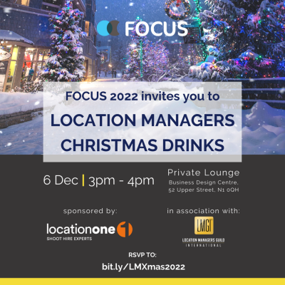 FOCUS, UK: Location One + LMGI Christmas Drinks @ Business Design Centre, Private Lounge